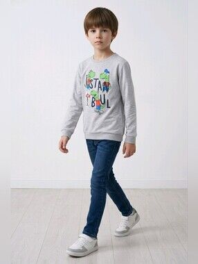LC WAIKIKI İstanbul Long Sleeves Dinosaur 🦖 Sweater